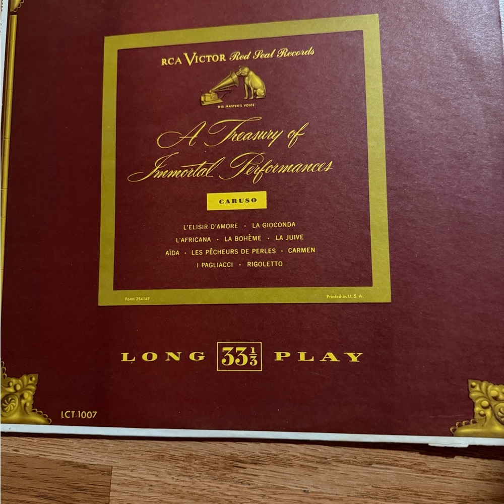 RCA Victor Red Seal Records Vinyl